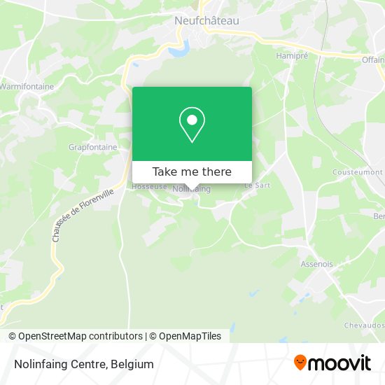 Nolinfaing Centre map