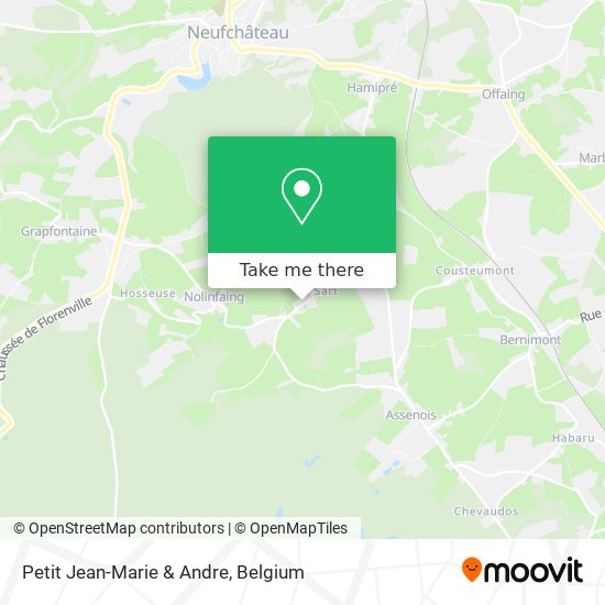 Petit Jean-Marie & Andre map