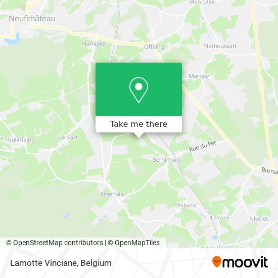 Lamotte Vinciane map