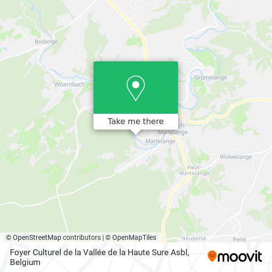 Foyer Culturel de la Vallée de la Haute Sure Asbl map