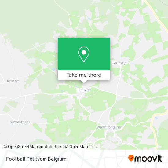Football Petitvoir map