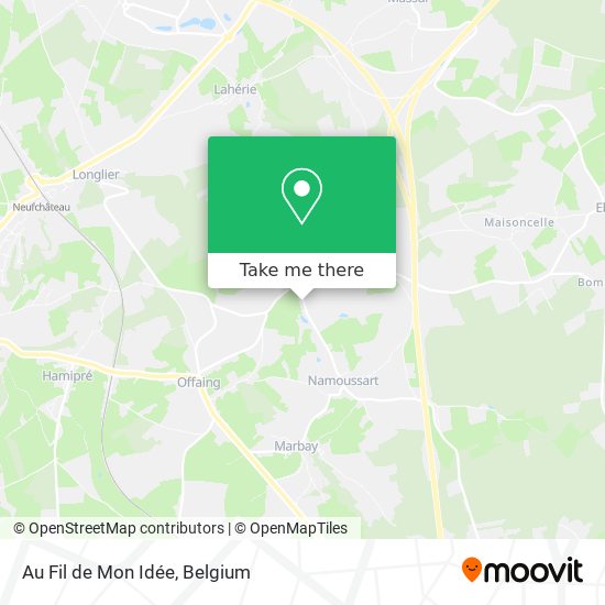 Au Fil de Mon Idée map