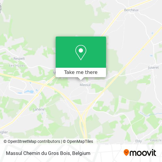 Massul Chemin du Gros Bois plan