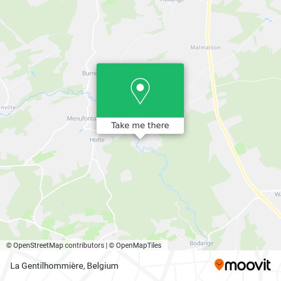 La Gentilhommière map