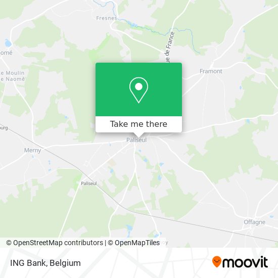 ING Bank map