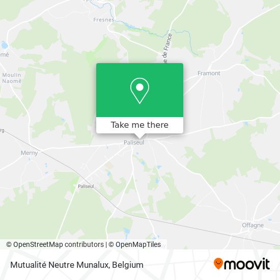 Mutualité Neutre Munalux map