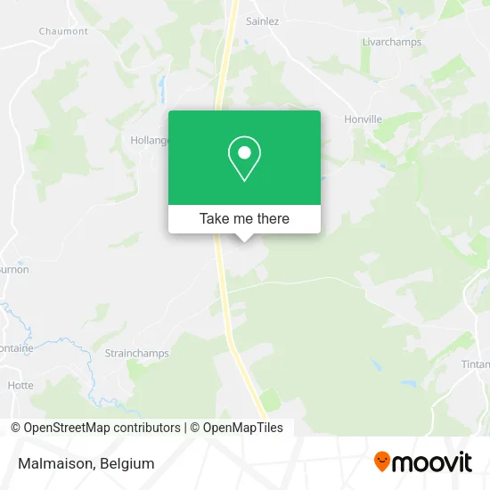 Malmaison map