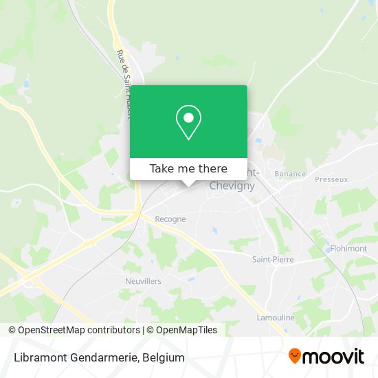 Libramont Gendarmerie plan