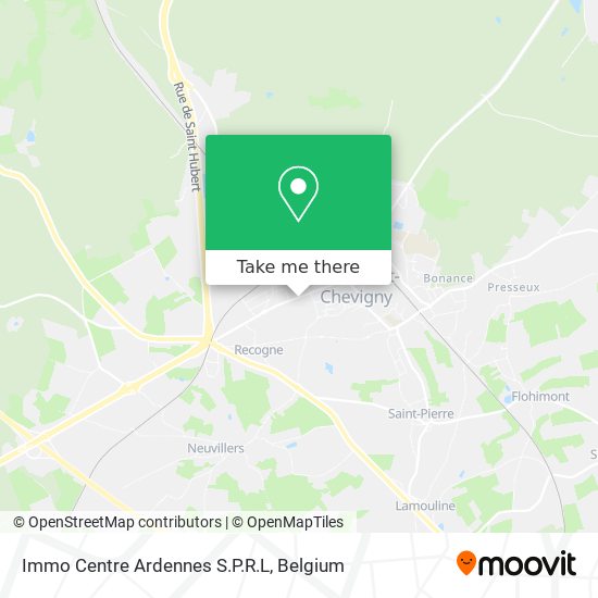 Immo Centre Ardennes S.P.R.L plan