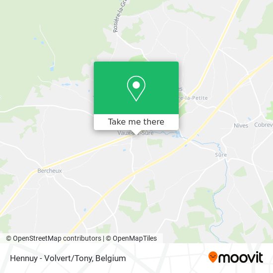 Hennuy - Volvert/Tony map