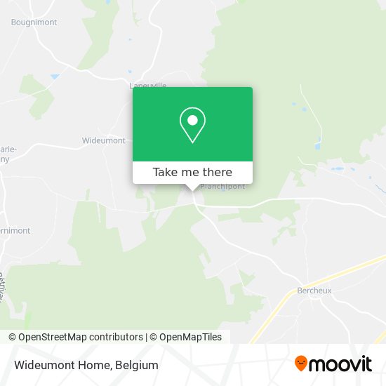 Wideumont Home map