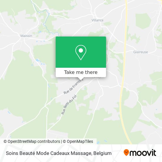 Soins Beauté Mode Cadeaux Massage map