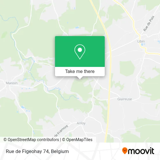 Rue de Figeohay 74 map