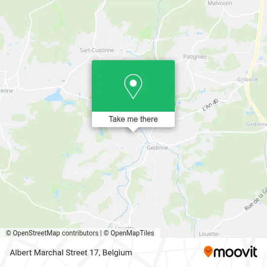 Albert Marchal Street 17 map