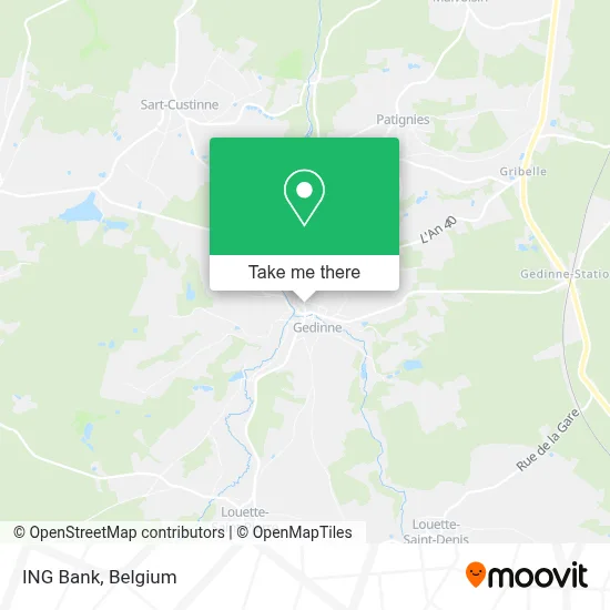ING Bank map
