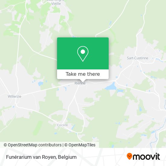 Funérarium van Royen map