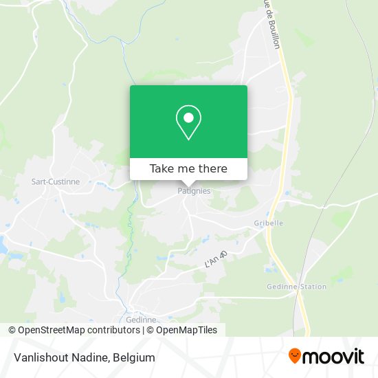 Vanlishout Nadine map
