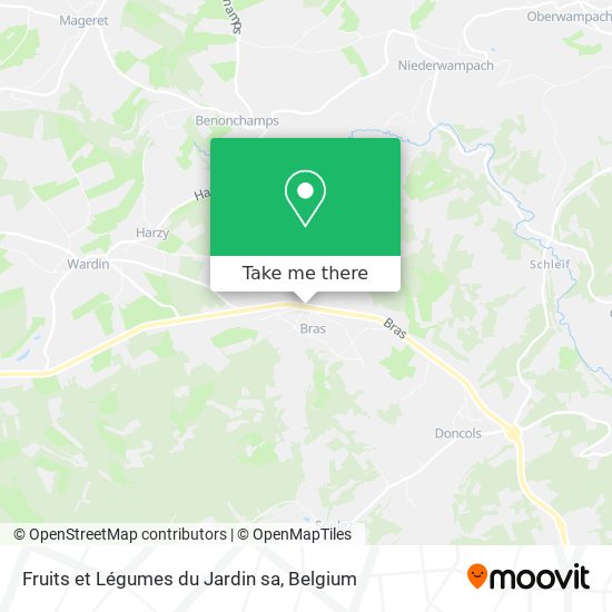 Fruits et Légumes du Jardin sa plan