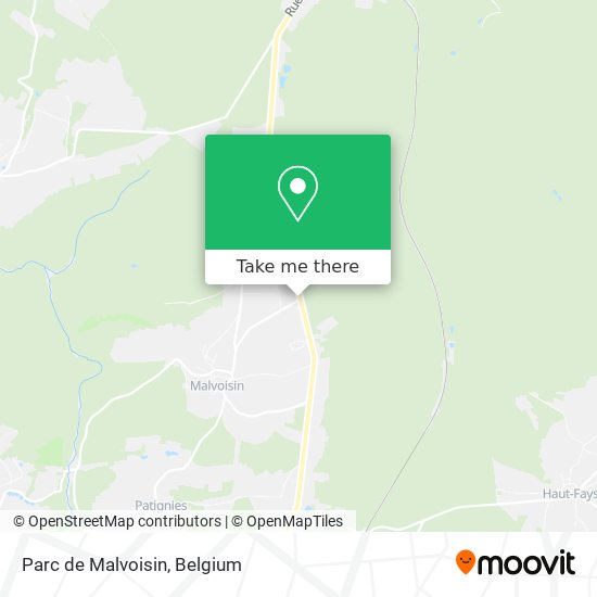 Parc de Malvoisin map