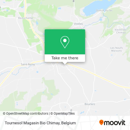 Tournesol Magasin Bio Chimay plan