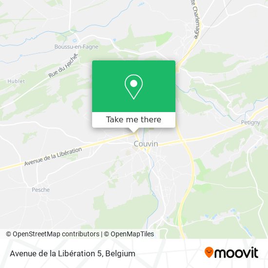 Avenue de la Libération 5 map