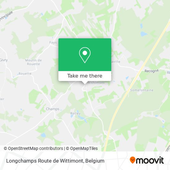 Longchamps Route de Wittimont plan