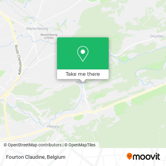 Fourton Claudine map