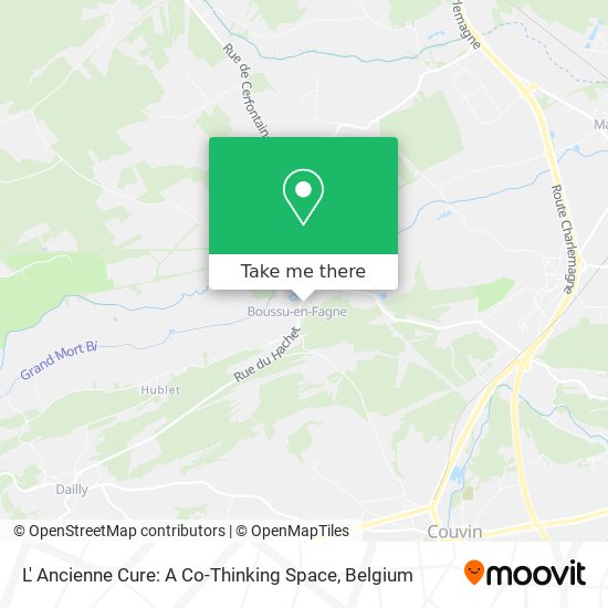 L' Ancienne Cure: A Co-Thinking Space map