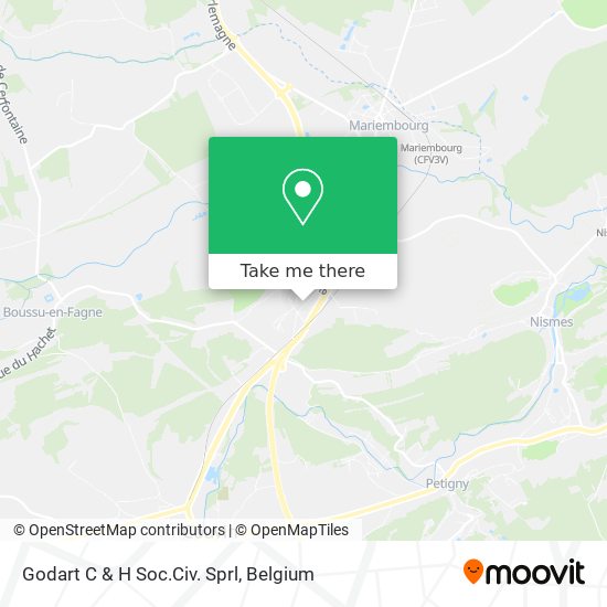 Godart C & H Soc.Civ. Sprl plan