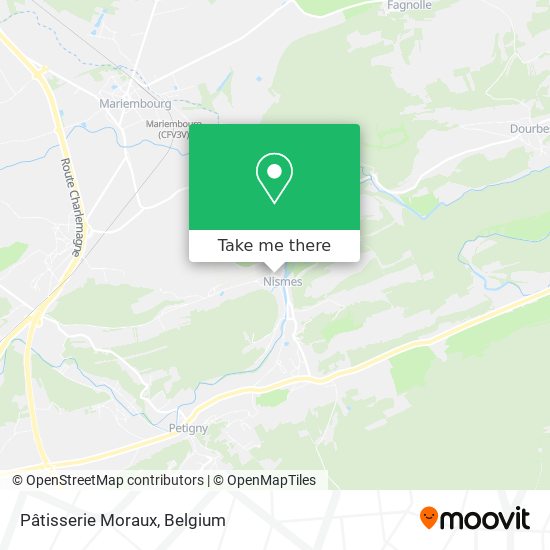 Pâtisserie Moraux map