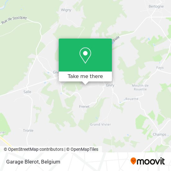 Garage Blerot map