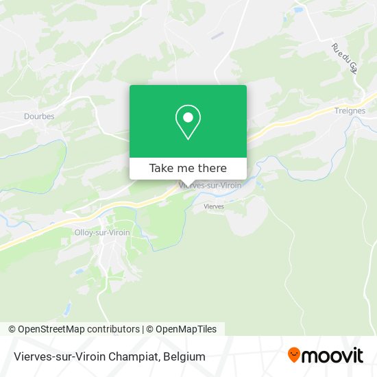 Vierves-sur-Viroin Champiat map