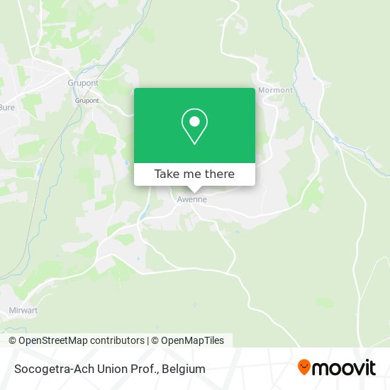Socogetra-Ach Union Prof. map