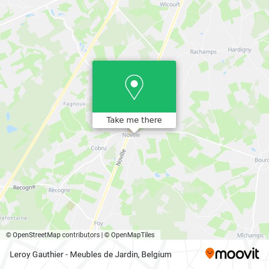 Leroy Gauthier - Meubles de Jardin map