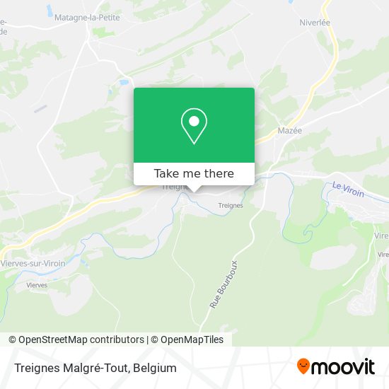 Treignes Malgré-Tout map