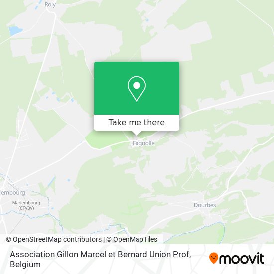 Association Gillon Marcel et Bernard Union Prof map