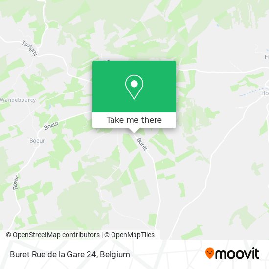 Buret Rue de la Gare 24 map