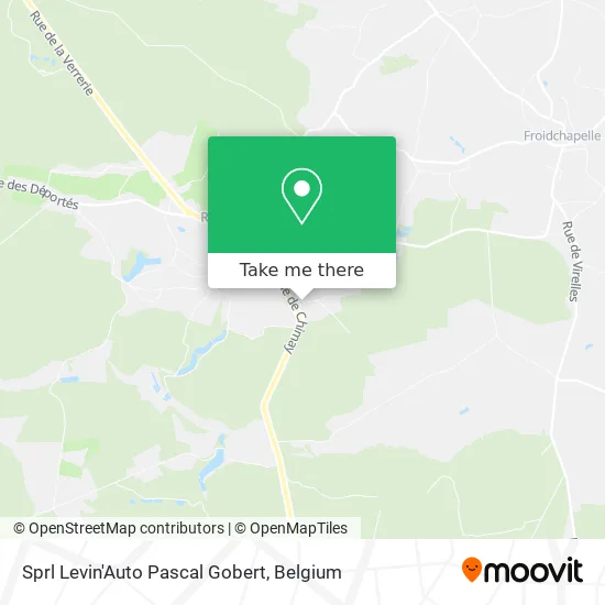 Levin'Auto Pascal Gobert map