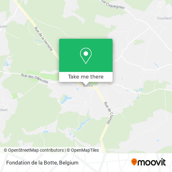 Fondation de la Botte map