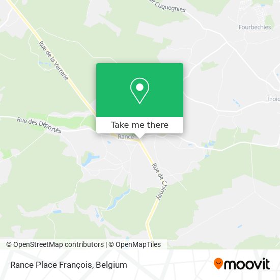 Rance Place François map