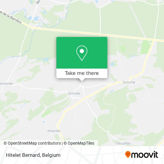 Hitelet Bernard map