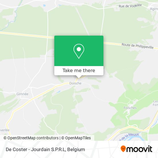 De Coster - Jourdain S.P.R.L plan