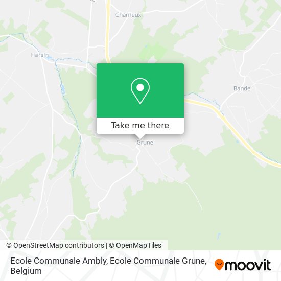 Ecole Communale Ambly, Ecole Communale Grune map