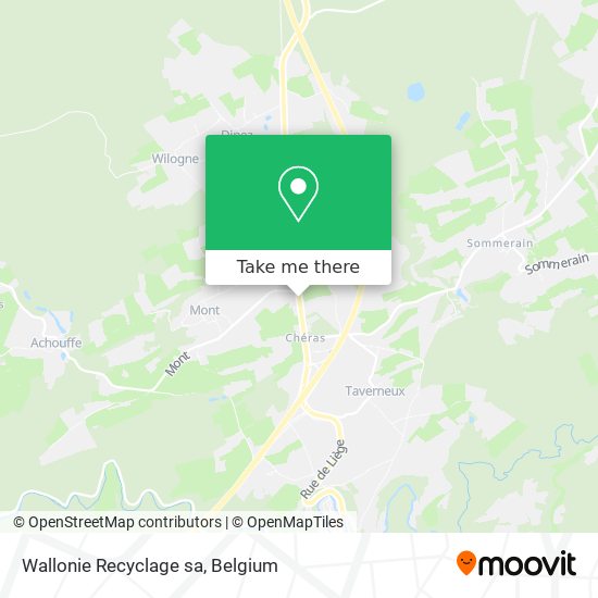 Wallonie Recyclage sa map