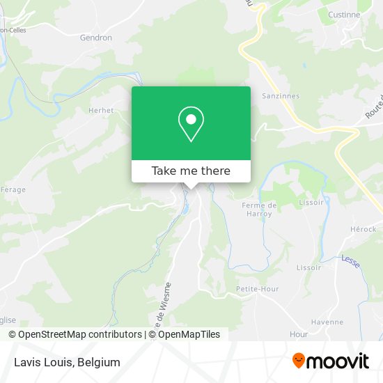 Lavis Louis map