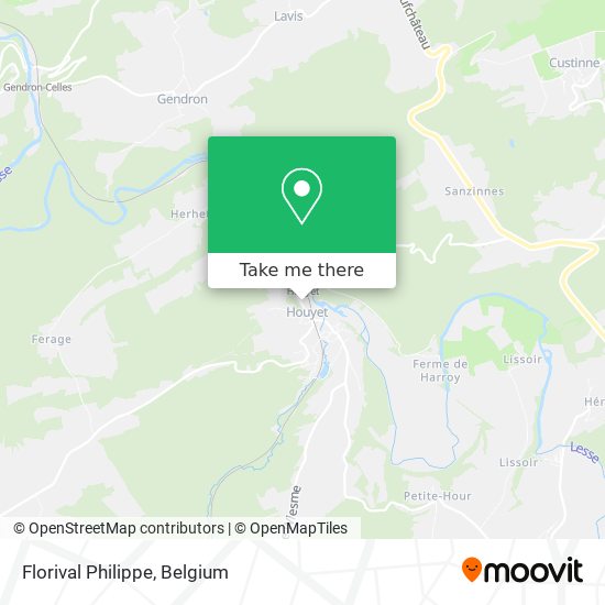 Florival Philippe map