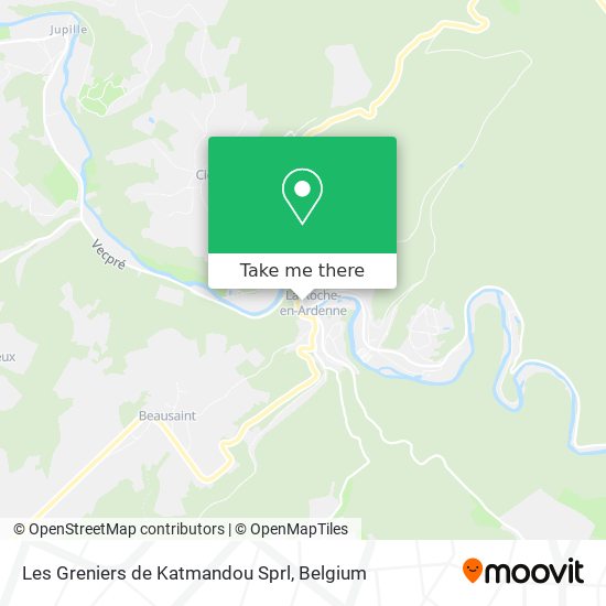 Les Greniers de Katmandou Sprl plan