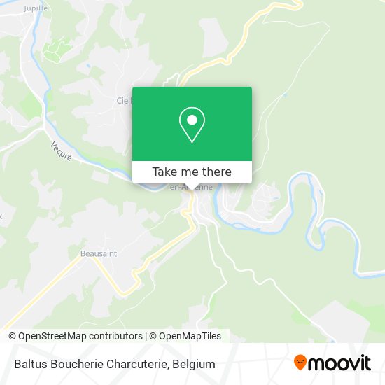 Baltus Boucherie Charcuterie map