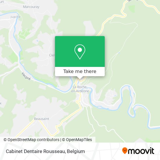 Cabinet Dentaire Rousseau map