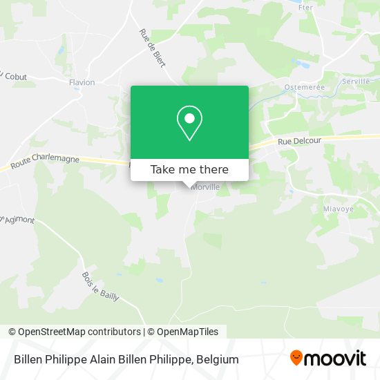 Billen Philippe Alain Billen Philippe map